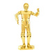 Metal Earth 3D puzzle Star Wars: C-3PO (zlatý)