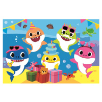 Puzzle Baby Shark Oslava MAXI 24 dílků