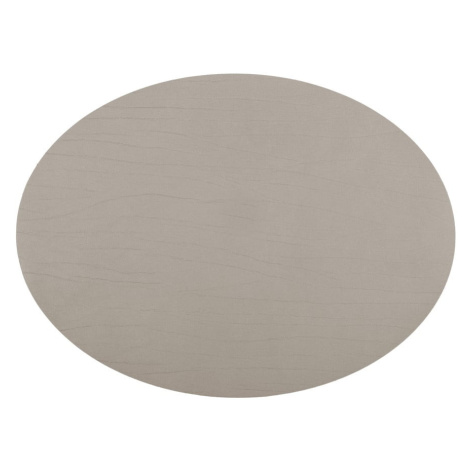 Šedobéžové prostírání z recyklované kůže ZicZac Titan, 33 x 45 cm