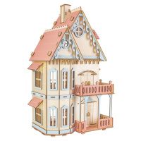 Woodcraft construction kit Dřevěné 3D puzzle Gotická vila