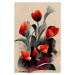 Ilustrace Red Tulips, Treechild, 26.7 × 40 cm