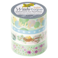 Washi Tape - dekorační lepící páska - 4 ks - JARO
