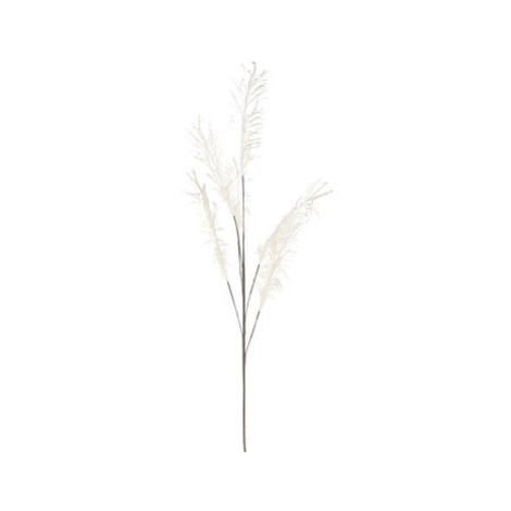 H&L Dekorační umělá travina, bílá