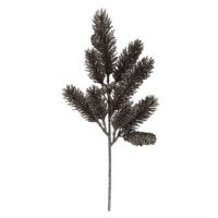 H&L Vánoční větvička borovice 37cm, tmavá káva