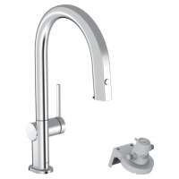 Dřezová baterie Hansgrohe Aqittura bez výpusti chrom 76826000