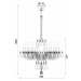 ACA Lighting Crystal závěsné svítidlo BLK82048PWC