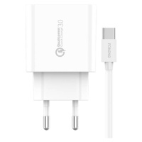 Foneng 1xUSB EU46 QC 3.0 síťová nabíječka + kabel USB typu C