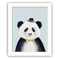 Dekorativní obraz Panda, 28,5 x 23,5 cm