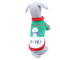 Vsepropejska Valerie vánoční mikina pro psa Barva: Zelená, Délka zad (cm): 32, Obvod hrudníku: 4