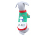 Vsepropejska Valerie vánoční mikina pro psa Barva: Zelená, Délka zad (cm): 32, Obvod hrudníku: 4
