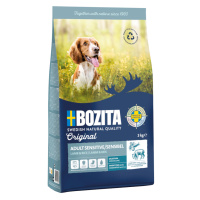 Bozita Original 2× střední balení – výhodné balení - Adult Sensitive Digestion s jehněčím a rýží