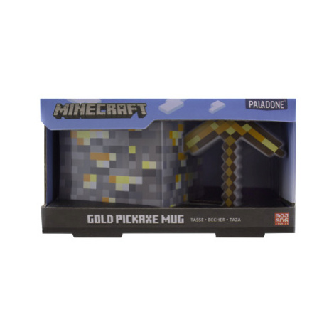 Hrnek Minecraft Pickkaxe zlatý PALADONE