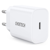 Choetech USB Type C PD 20W síťová nabíječka bílá (Q5004 V4)