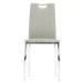 Jídelní židle, látka béžový melír / chrom, oliva new