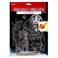 ArtLover Škrabací obrázek stříbrý, více druhů