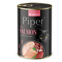 PIPER CAT ADULT 400g losos konzerva pro dospělé kočky