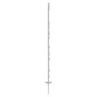 Sloupek plastový pro elektrický ohradník, délka 156 cm, 11 oček, bílý