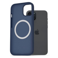 AlzaGuard Silicone Case Compatible with Magsafe pro iPhone 15 Plus modrý