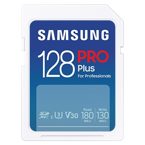 Samsung SDXC 128GB PRO PLUS MB-SD128S/EU Modrá