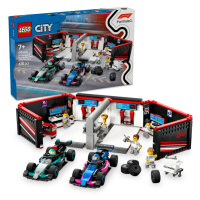 LEGO LEGO® City 60444 Garáž F1® a vozy Mercedes-AMG a Alpine