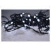 SOLIGHT 1V110-W-1 LED venkovní vánoční řetěz, 50 LED, 5m, přívod 3m, 8 funkcí, časovač, IP44, st