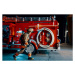 Fotografie Firefighter running with a hose next, Trevor Williams, 40 × 26.7 cm