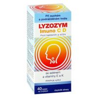 LYZOZYM Imuno C D se selénem a vitamíny E a K 40 žvýkacích tablet