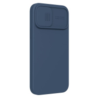 Silikonový kryt Nillkin CamShield Silky pro Apple iPhone 14 Plus, modrá