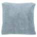 Modrý dekorativní polštář Tiseco Home Studio Ribbed, 60 x 60 cm