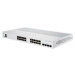 Cisco switch CBS250-24T-4X (48xGbE, 4xSFP+, fanless)