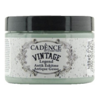 Kamínková barva Cadence Vintage Legend Antique gesso 150ml-mould green světle zelená Aladine