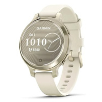 Garmin Lily 2 Active Lunar Gold/Bone Silicone Band