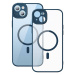 Baseus Sada průhledného magnetického pouzdra a tvrzeného skla Baseus Frame pro iPhone 14 Plus (m