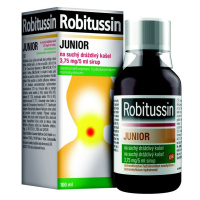 ROBITUSSIN Junior na suchý a dráždivý kašel sirup 100 ml 3.75mg/5ml