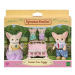 Sylvanian Families Rodina fenků s dvojčaty