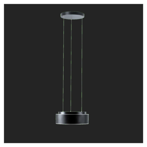 OSMONT ERI70426 ERIS LEC2 závěsné skleněné svítidlo černá / bílo - černá IP40 3000 K 14W LED DAL