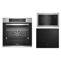 Set spotřebičů Beko BBIM12400XCS + HII64400MT + BMGB25332BG