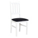 Jídelní židle BOSS 4 Bílá Tkanina 30B