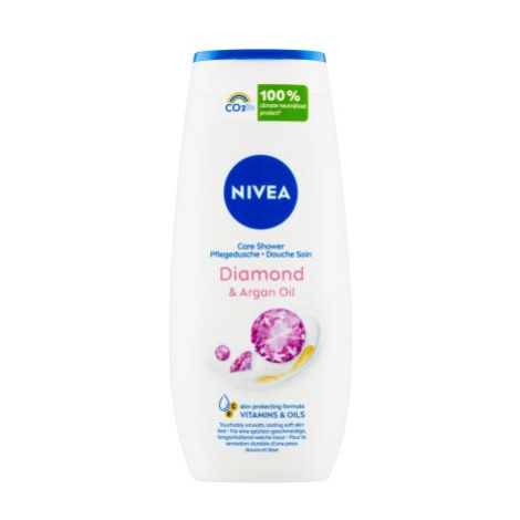 Nivea Diamond & Argan Oil Pečující sprchový gel 250ml