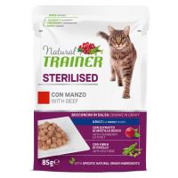 Natural Trainer Adult Sterilised - hovězí (24 x 85 g)