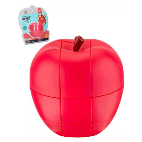 Hra hlavolam jablko 8cm dětská skládačka ovoce plast POLESIE