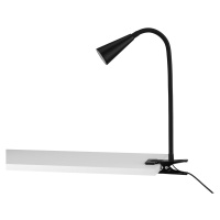 Livarno home Stolní LED lampa Freya (lampa se svorkou, černá)