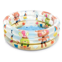 Intex 57106 bazének pro miminka tříkruhový zvířátka