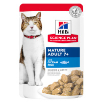 Hill's Science Plan Mature Adult - 12 x 85 g mořské ryby