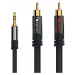 Nakamichi Kabel 2RCA Jack 3,5mm Aux Cinch Ofc 5m