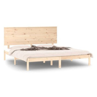 Rám postele masivní borovice 200 × 200 cm, 3104823