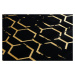 Kusový koberec Gloss BB407C C72 86 black/gold 160x220 cm