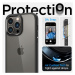 Spigen Ultra Hybrid pouzdro na iPhone 14 PRO MAX 6.7" Matte black