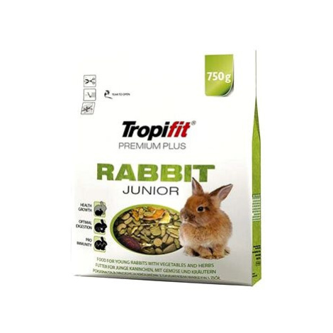 Tropifit Premium Plus Rabbit Junior pro mladé králíky 750g