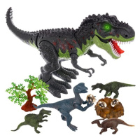 Popron.cz Dinosaurus T-Rex s hnízdem s vejci a dinosaury